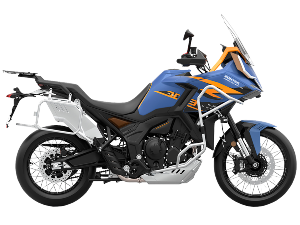 Мотоцикл дорожный ZONTES (Зонтес) ZT703-F TOUR (4T ZT370MU EFI) 21/18 (2025 г.) синий с ПТС | Мототека